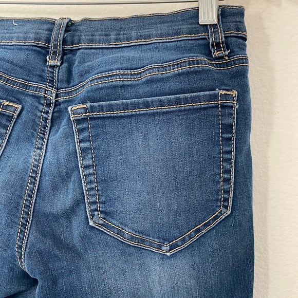 Mudd • Skinny Distressed Dark Blue Stretch Jeans - Picture 13 of 13